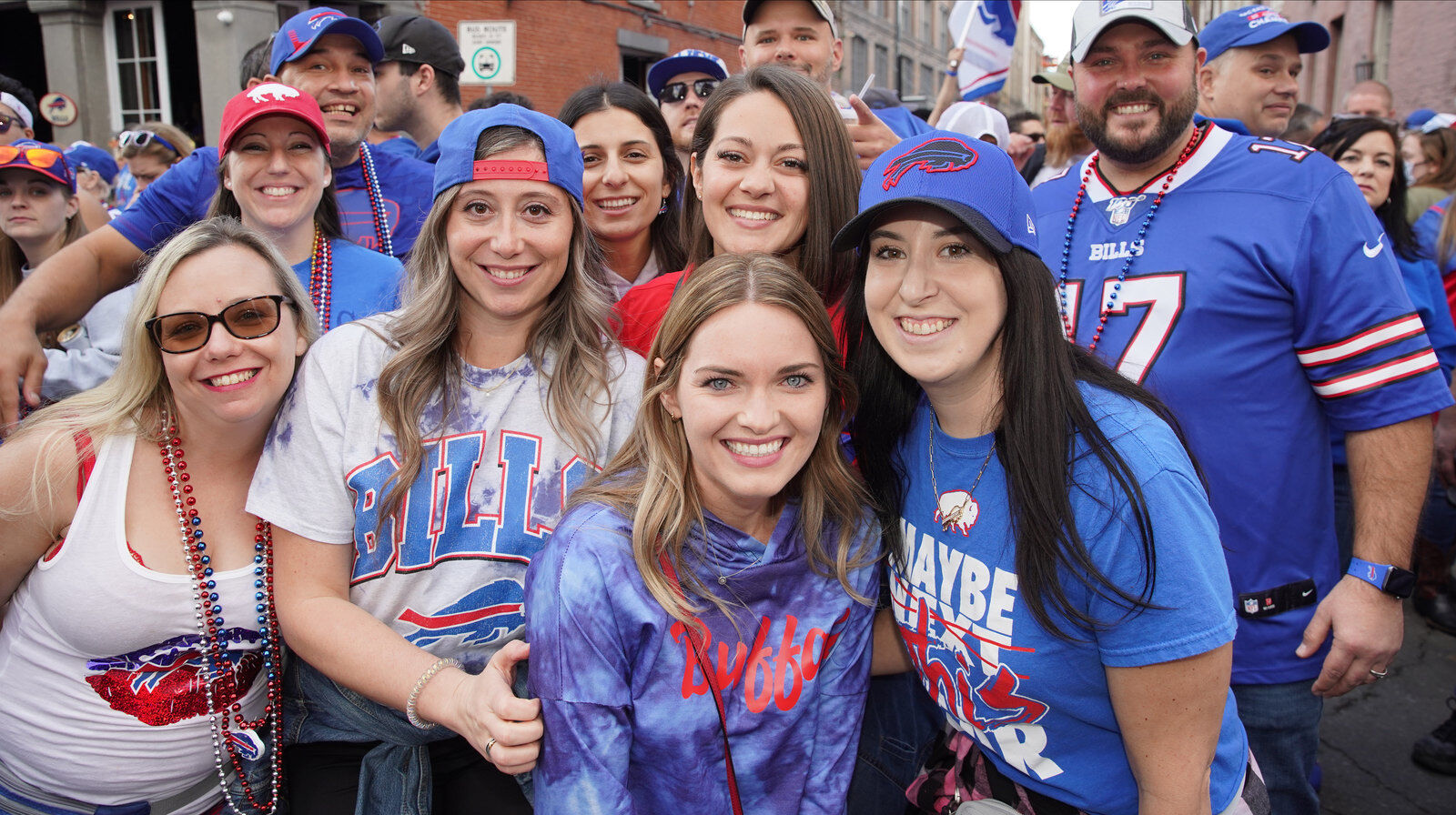 Buffalo Bills packers of NOLA Takeover Parade